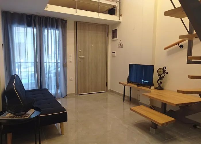 Minimal Two-Floor Apartment